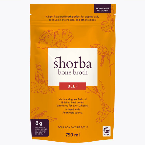 Shorba beef bone broth bar product front